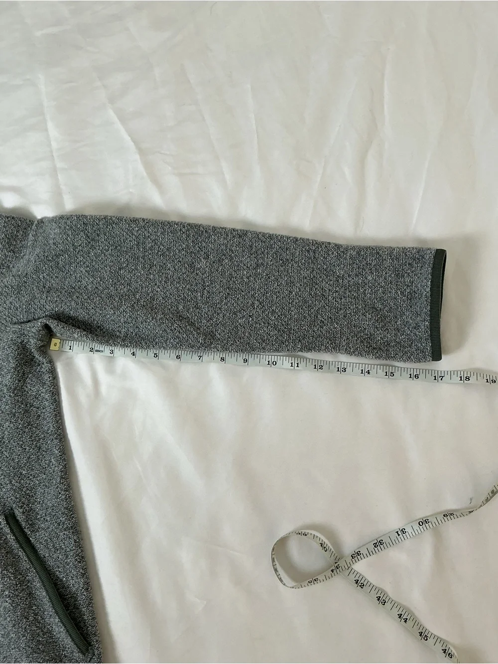 Vineyard Vines Gray Open Front Cardigan Size S | Soft Knit Layer - Picture 4 of 7